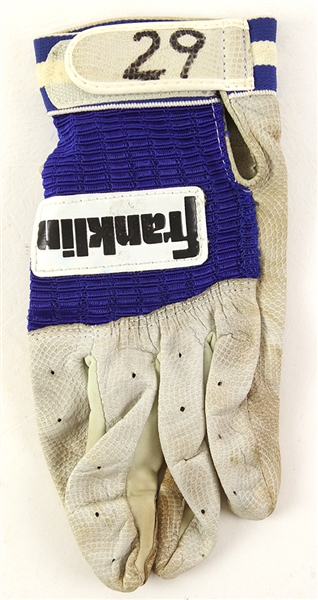 1986-1992 Dave Magadan New York Mets Signed Game Worn Batting Glove (MEARS LOA/JSA)