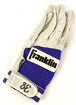 1986 Rick Aguilera New York Mets Signed Game Worn Batting Glove (MEARS LOA/JSA)