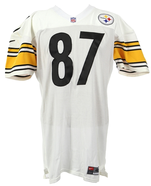 1999 Mark Bruener Pittsburgh Steelers Game Worn Road Jersey (MEARS LOA)