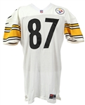 1999 Mark Bruener Pittsburgh Steelers Game Worn Road Jersey (MEARS LOA)