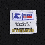1995 Greg Lloyd Sr. Pittsburgh Steelers Black jersey (MEARS LOA)