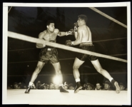 1941 Joe Louis Lou Nova Heavyweight Title Bout 7" x 9" Original Photo
