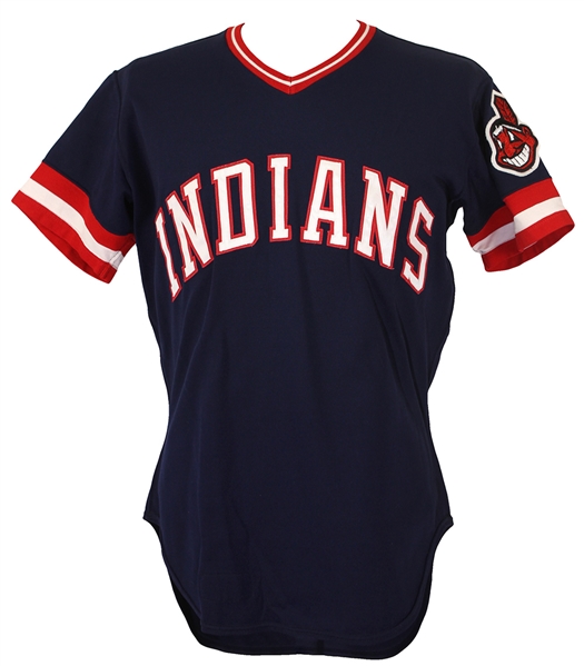 1978 Harvey Haddix Cleveland Indians Game Worn Alternate Jersey (MEARS LOA)