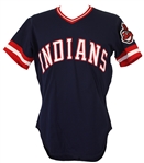 1978 Harvey Haddix Cleveland Indians Game Worn Alternate Jersey (MEARS LOA)