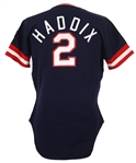 1978 Harvey Haddix Cleveland Indians Game Worn Alternate Jersey (MEARS LOA)