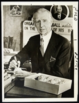 1943 Connie Mack Philadelphia Athletics 6" x 8" Original Photo