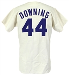 1974 Al Downing Los Angeles Dodgers Game Worn Home Jersey (MEARS LOA)
