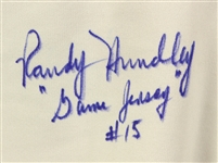 1974 Randy Hundley Minnesota Twins Game Worn Autographed Home Jersey (MEARS LOA, BPH LOA, JSA)