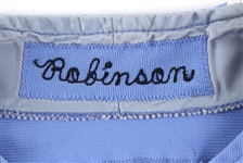 1983 Bill Robinson Philadelphia Phillies Autographed Game Worn Blue Jersey (MEARS LOA, JSA)