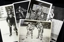 1920s-70s Hockey Original Photo Collection - Lot of 5