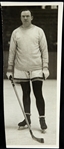 1924 Chippy Gaw Princeton Ice Hockey 3.25" x 8.5" Original Photo