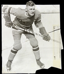 1932 Bum Cook New York Rangers 5.5" x 7" Original Photo