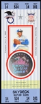 1991 MLB All Star Game Skydome Full Ticket