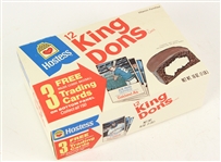 1975 Hostess King Dons Box w/ Nolan Ryan, Reggie Smith & Joe Coleman Trading Cards 