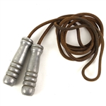 1950s Carmen Basilio World Welter/Middleweight Champion Jump Rope (MEARS LOA) Basilio Collection