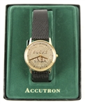 1981-85 Milwaukee Bucks Central Division Champs Accutron Watch w/ Original Box