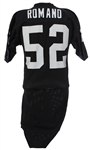 1982-84 Jim Romano Los Angeles Raiders Game Worn Black Jersey (MEARS LOA) 