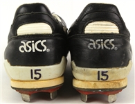 1991-93 Lenny Webster Minnesota Twins Game Worn Asics Cleats (MEARS LOA)