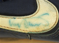 1986-88 Darryl Strawberry New York Mets Signed Game Worn Nike Cleats (MEARS LOA/JSA)