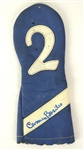 1960s Carmen Basilio World Middle & Welterweight Champion Signed Golf Club Cover (JSA)