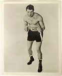 1940s Billy Graham Hall of Fame Welterweight 8" x 10" Photo 