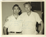 1950s Jack Fletcher Signed 8" x 10" Photo Inscribed to Carmen Basilio 