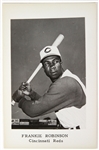 1958-65 Frank Robinson Cincinnati Reds 3.5" x 5.5" Photo Postcard