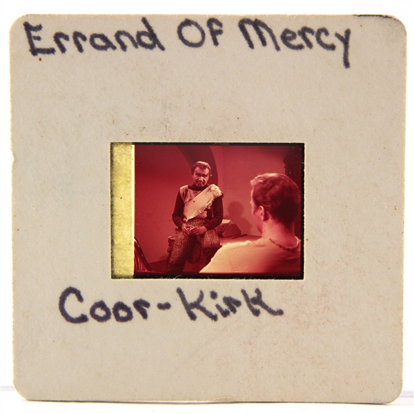 1967 Star Trek Errand of Mercy Color Transparency Slide
