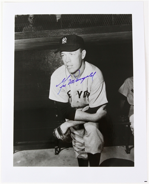 1951-60 Gil McDougald New York Yankees Signed 8" x 10" Photo (JSA)