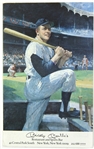 1994 Mikcey Mantle New York Yankees Restaurant & Sports Bar 4" x 6.5" Reply Postcard  