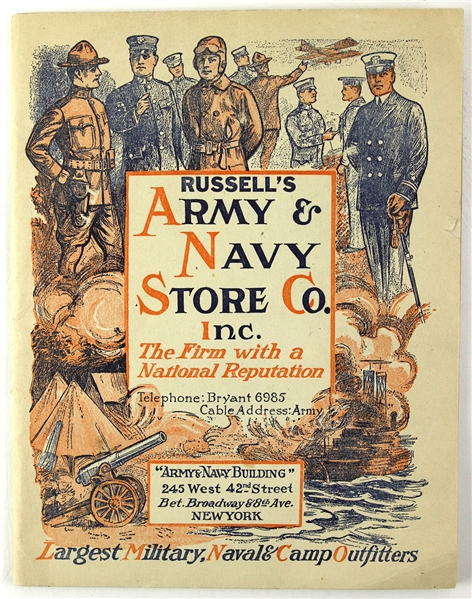 1921 Russells Army & Navy Store Co. Inc. Summer Catalogue