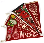 1963-1994 circa Wisconsin Badgers Rose Bowl era 29” Full Size Pennant (4)