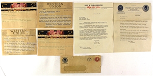 1950s Al Simmons Western Union Telegraph Collection & Correspondence (5)