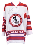 2002 Rod Langway Hockey Hall of Fame Signed Jersey (JSA)