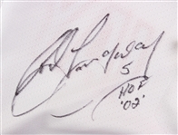 2002 Rod Langway Hockey Hall of Fame Signed Jersey (JSA)