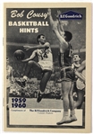 1959-1960 Bob Cousy Boston Celtics B Goodrich Basketball Hints 5.5”x8” Booklet