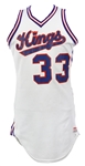 1985-86 Otis Thorpe Sacaramento Kings Game Worn Home Jersey (MEARS LOA)