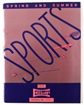 1959 Elliot Sports Spring and Summer Sporting Goods Catalog