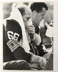1960s Ray Nitschke Green Bay Packers Vern Biever Original 8x10 B&W Photo