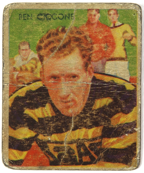 1935 Ben Ciccone #15 National Chicle Card (From the Bronko Nagurski Collection)