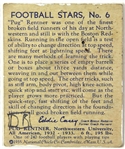 1935 Pug Rentner #6 National Chicle Card (From the Bronko Nagurski Collection)