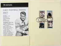 2003 Bronko Nagurski Chicago Bears First Day Of Issue Early Football Heroes Commemorative Stamp Collection (From The Bronko Nagurski Family Collection)