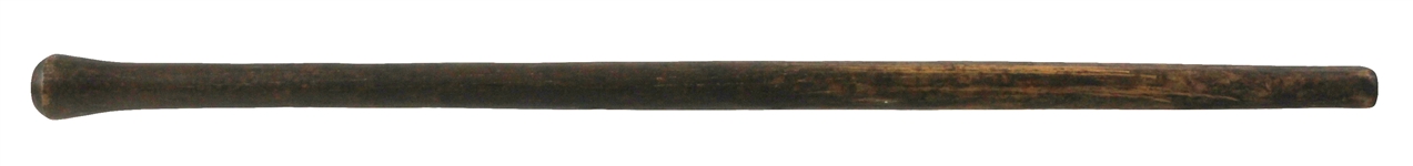 1860's-80's circa Town Ball Flat Barreled Baseball Bat (MEARS LOA)