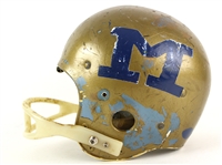 1960's Riddell Game Worn Football Helmet w/ 6 Strap Suspension System (MEARS LOA)