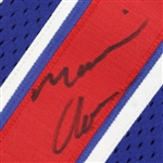 1992-93 Marice Cheeks Game Worn Autographed New Jersey Nets Road Jersey (MEARS LOA, JSA)
