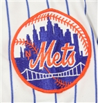 #6 1980 New York Mets Game Worn Home Pinstriped Jersey (MEARS LOA)
