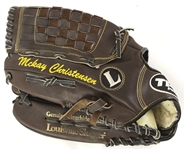 1999-2000 McKay Christensen Chicago White Sox Game Used Fielder’s Glove (BPH LOA) (MEARS LOA)