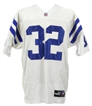1999 Edgerrin James Indianapolis Colts White Jersey (MEARS LOA)
