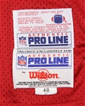 1990s Jerry Rice San Francisco 49ers Red Jersey (MEARS LOA)