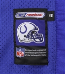 1999-2005 Edgerrin James Indianapolis Colts Blue Jersey (MEARS LOA)